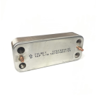 Теплообменник ГВС Zilmet 1901230 - 12 пластин 192 x 160 (для Baxi Classic, Baltgaz)